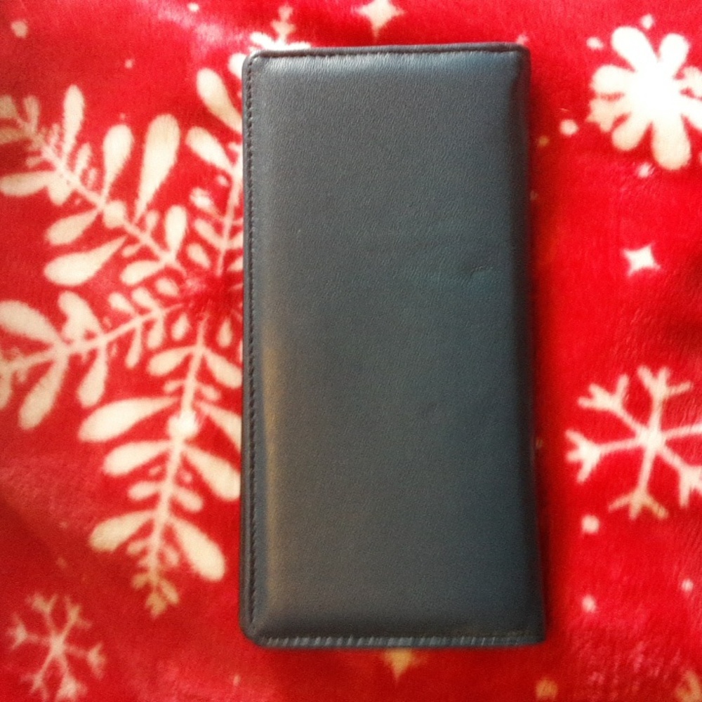 Lamb skin rfid wallet